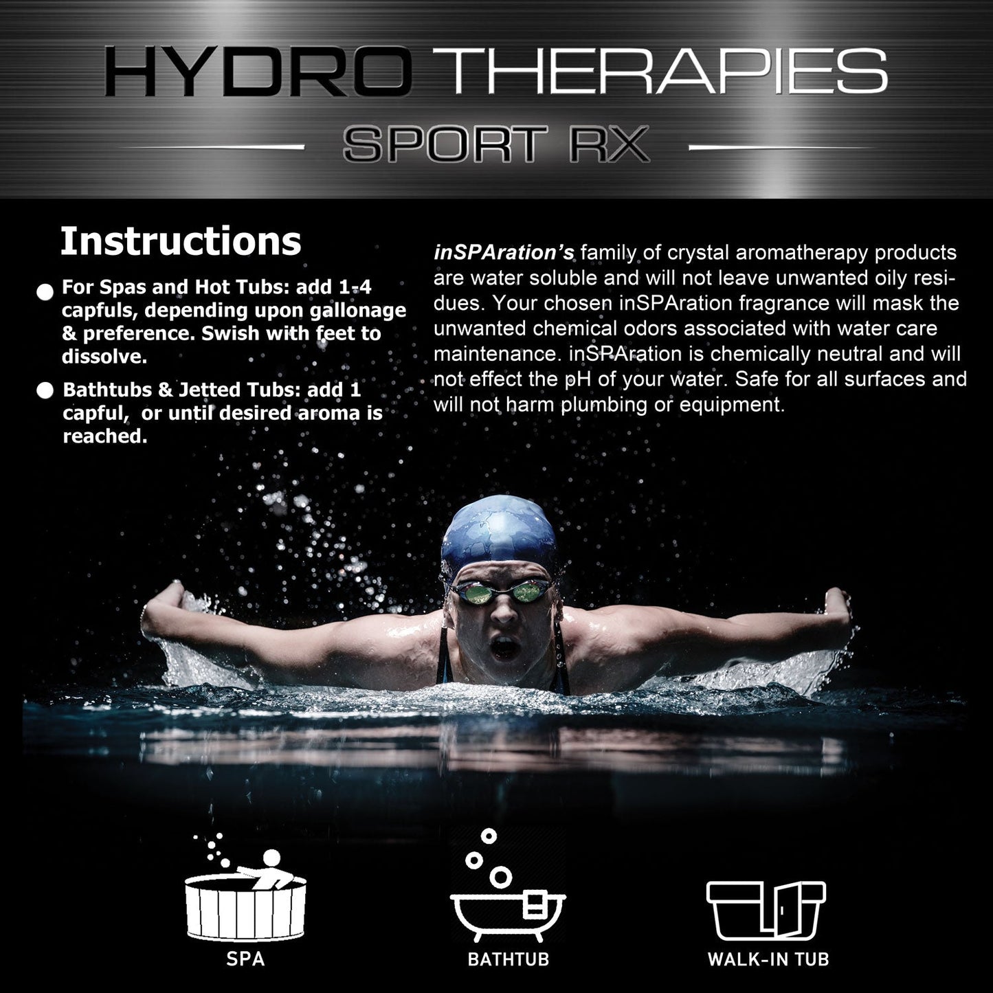 Relax: HydroTherapies Sport RX Crystals