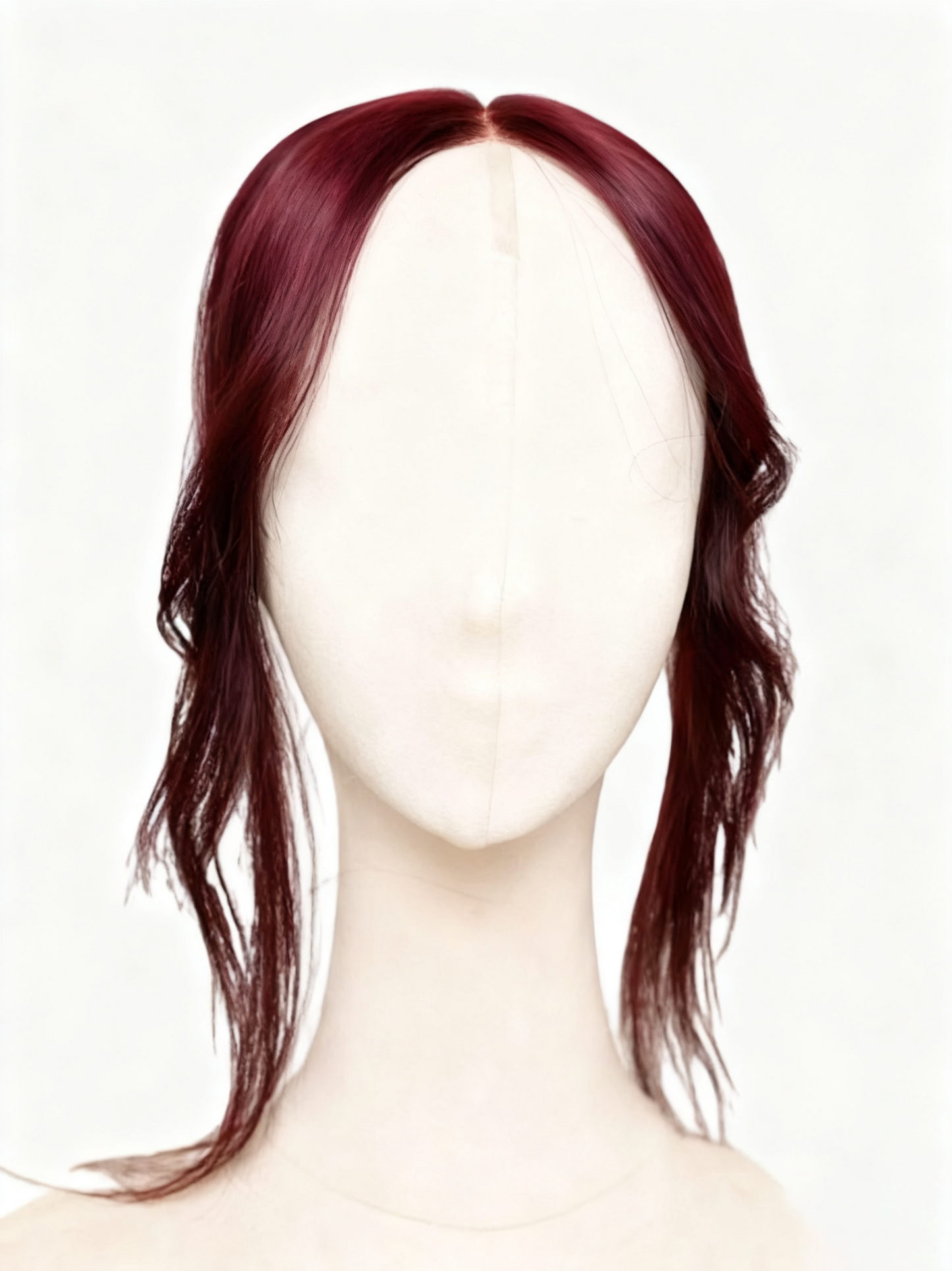 Clipless Front Hair Topper – Adjustable Silk Scalp Design | Natural Volume Bangs