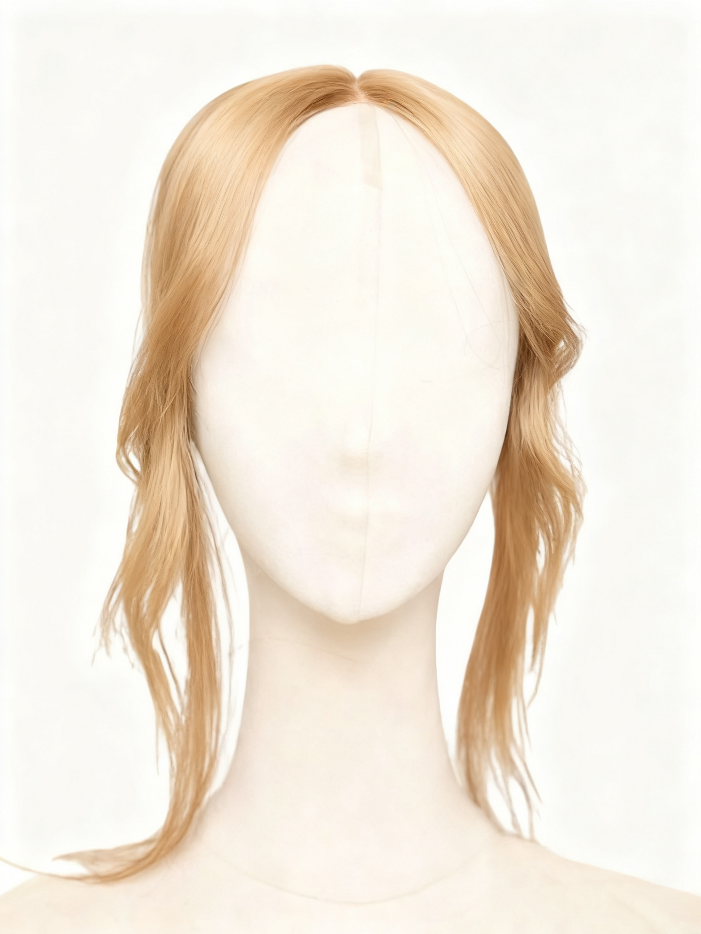 Clipless Front Hair Topper – Adjustable Silk Scalp Design | Natural Volume Bangs