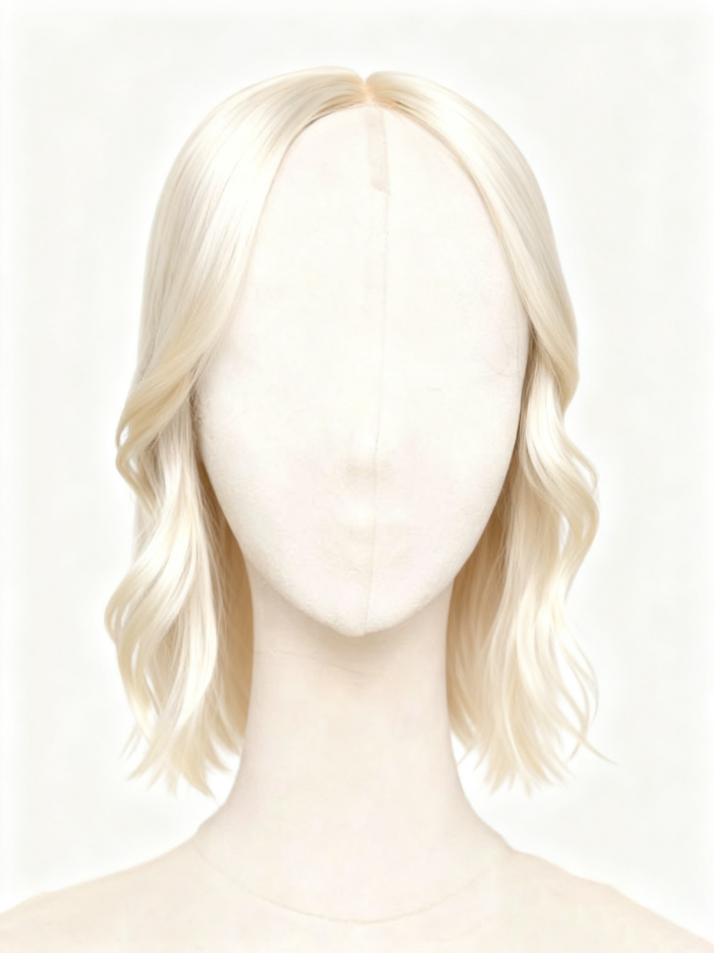 Clipless Front Hair Topper – Adjustable Silk Scalp Design | Natural Volume Bangs