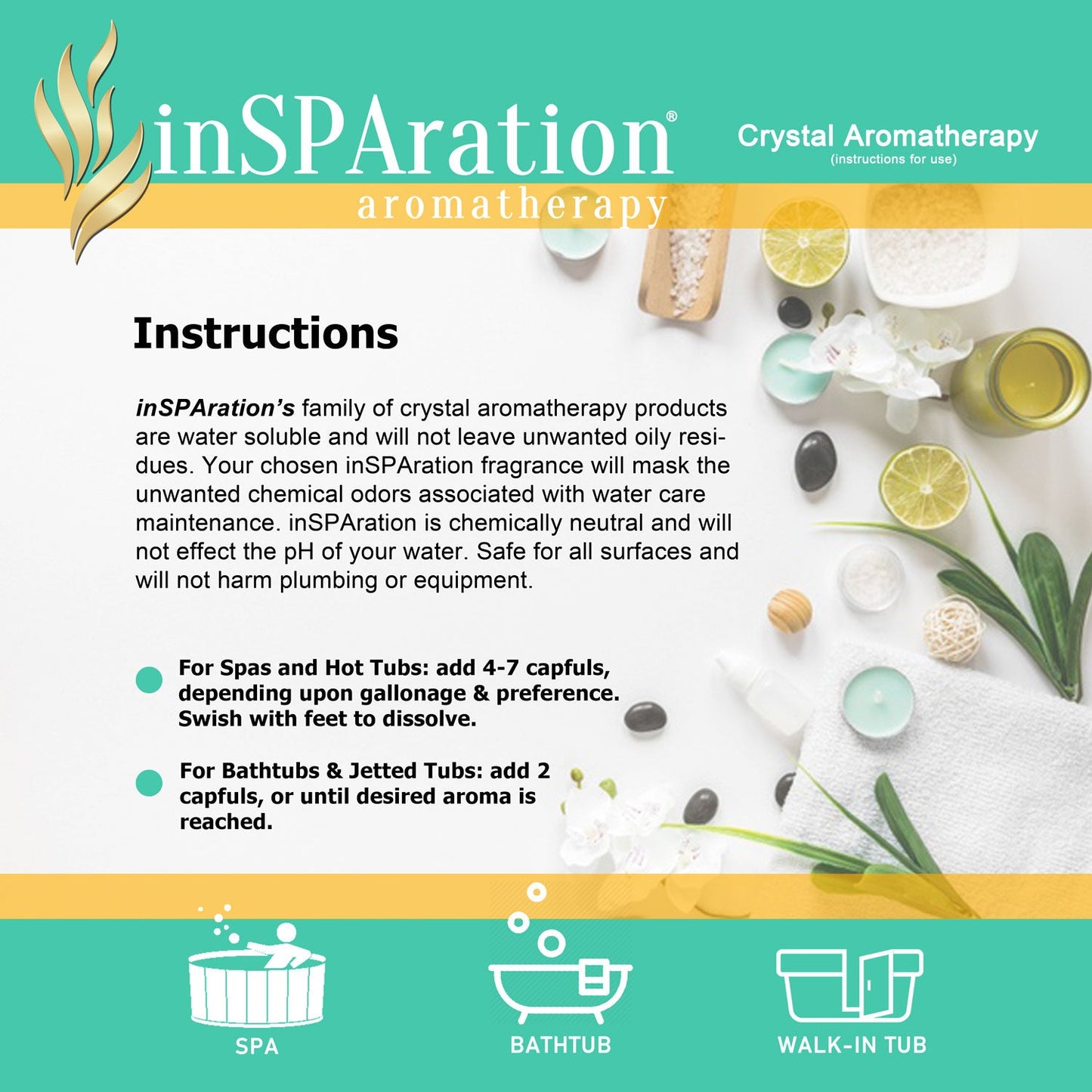 April Showers Spa & Bath Scent Crystals